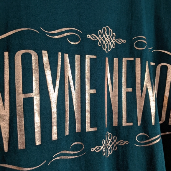 VTG WAYNE NEWTON Gold Foil Single Stitched T-shirt - Picture 7 of 7